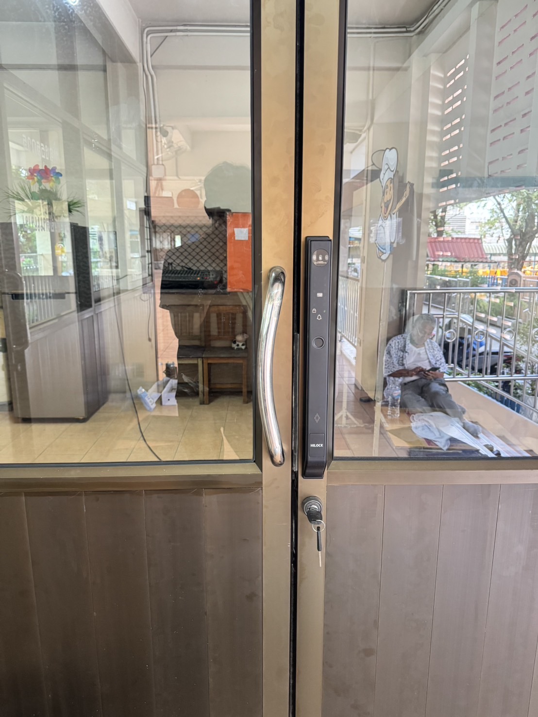 HL-471 รีวิว digital door lock ประตู ดิจิตอล