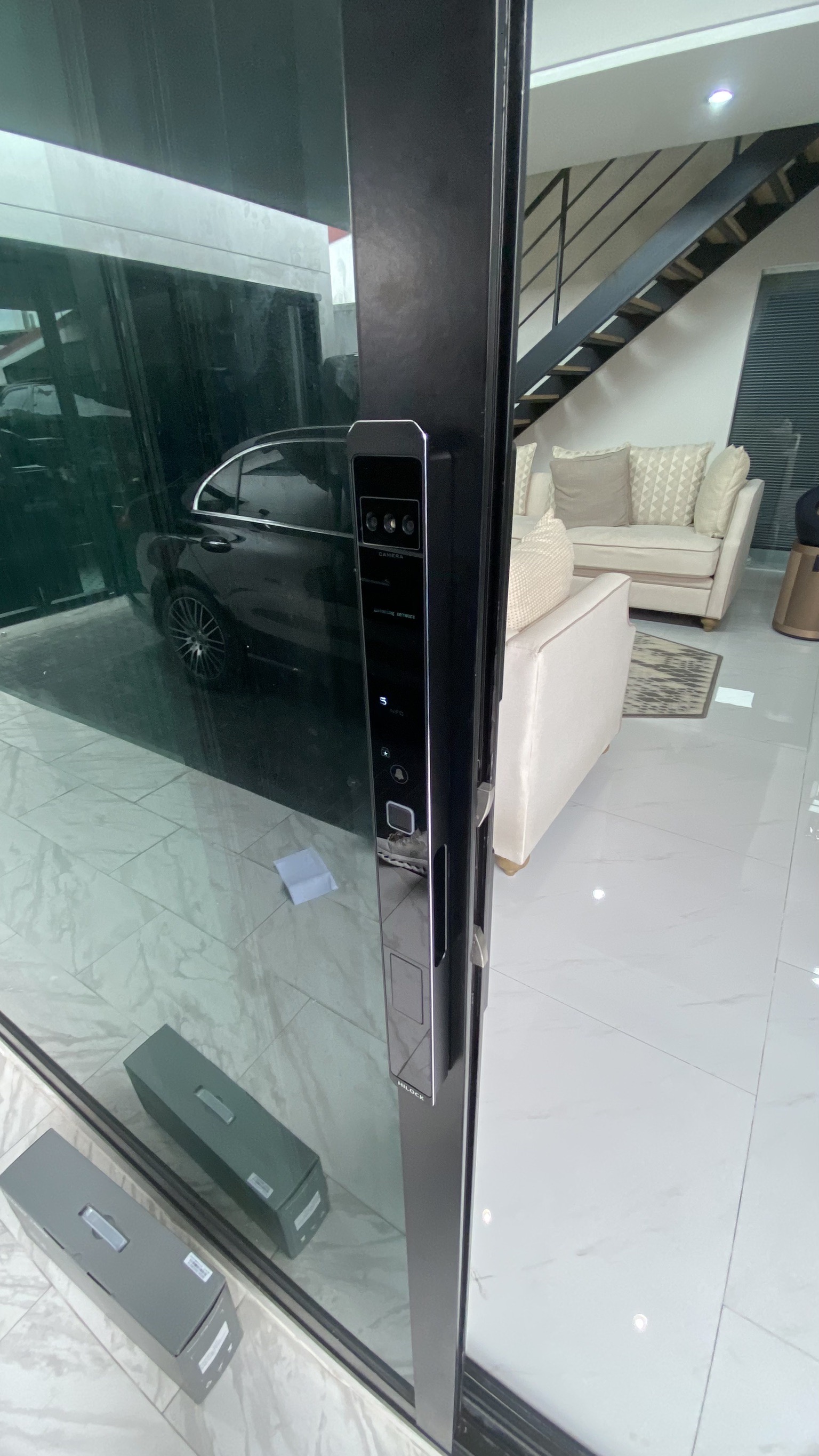 HL-496 รีวิว digital door lock ประตู ดิจิตอล
