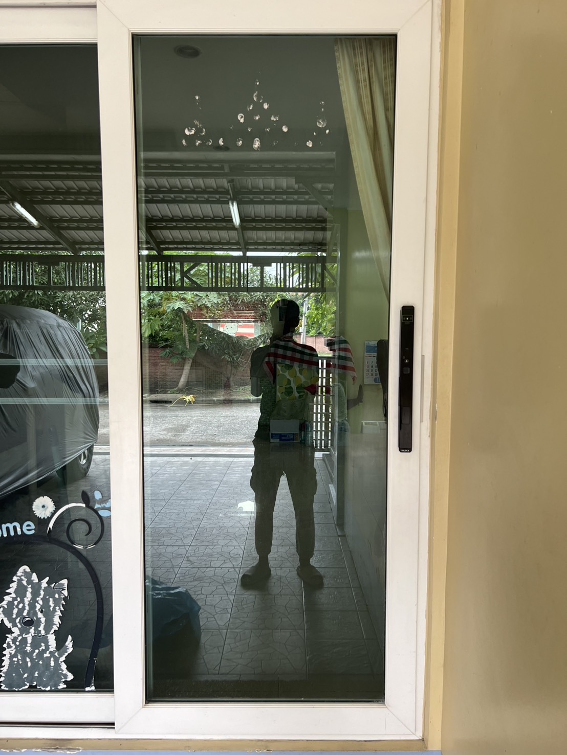 HL-496 รีวิว digital door lock ประตู ดิจิตอล
