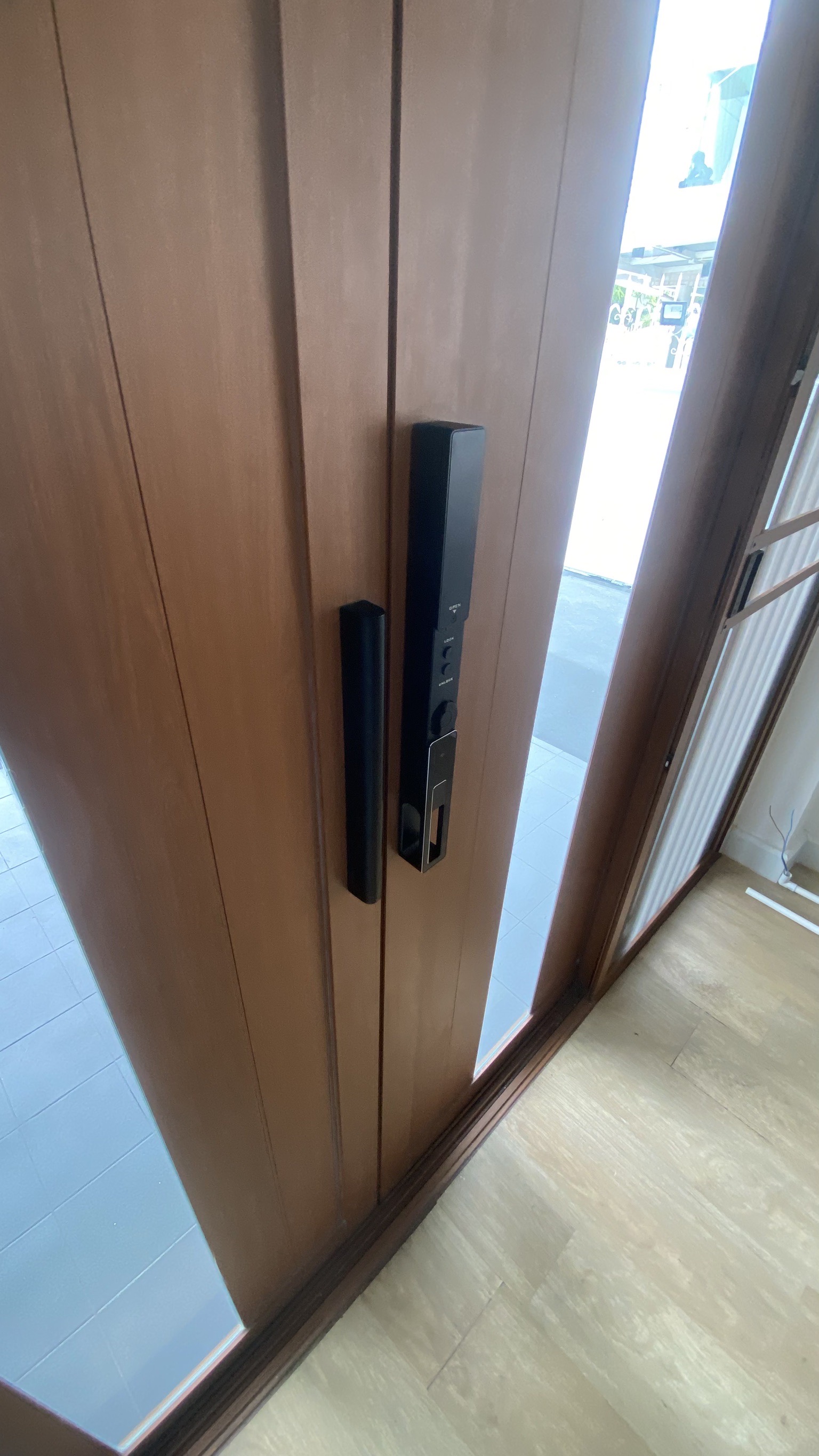 HL-497 รีวิว digital door lock ประตู ดิจิตอล