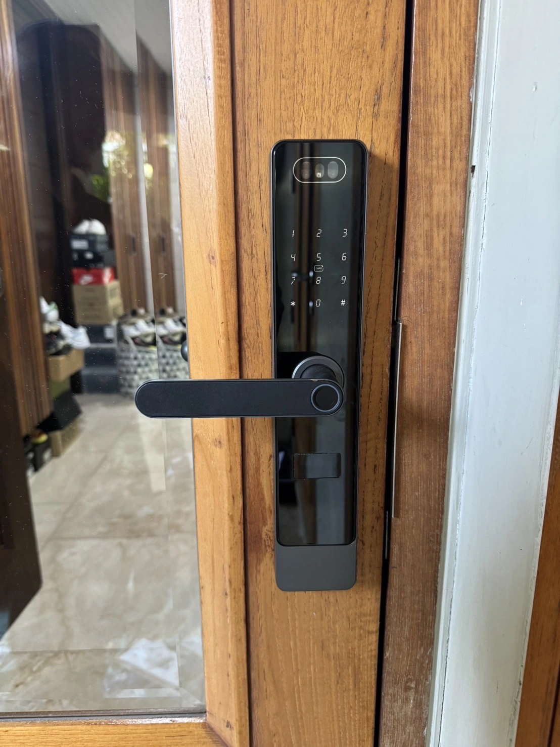 HL-692 รีวิว digital door lock ประตู ดิจิตอล