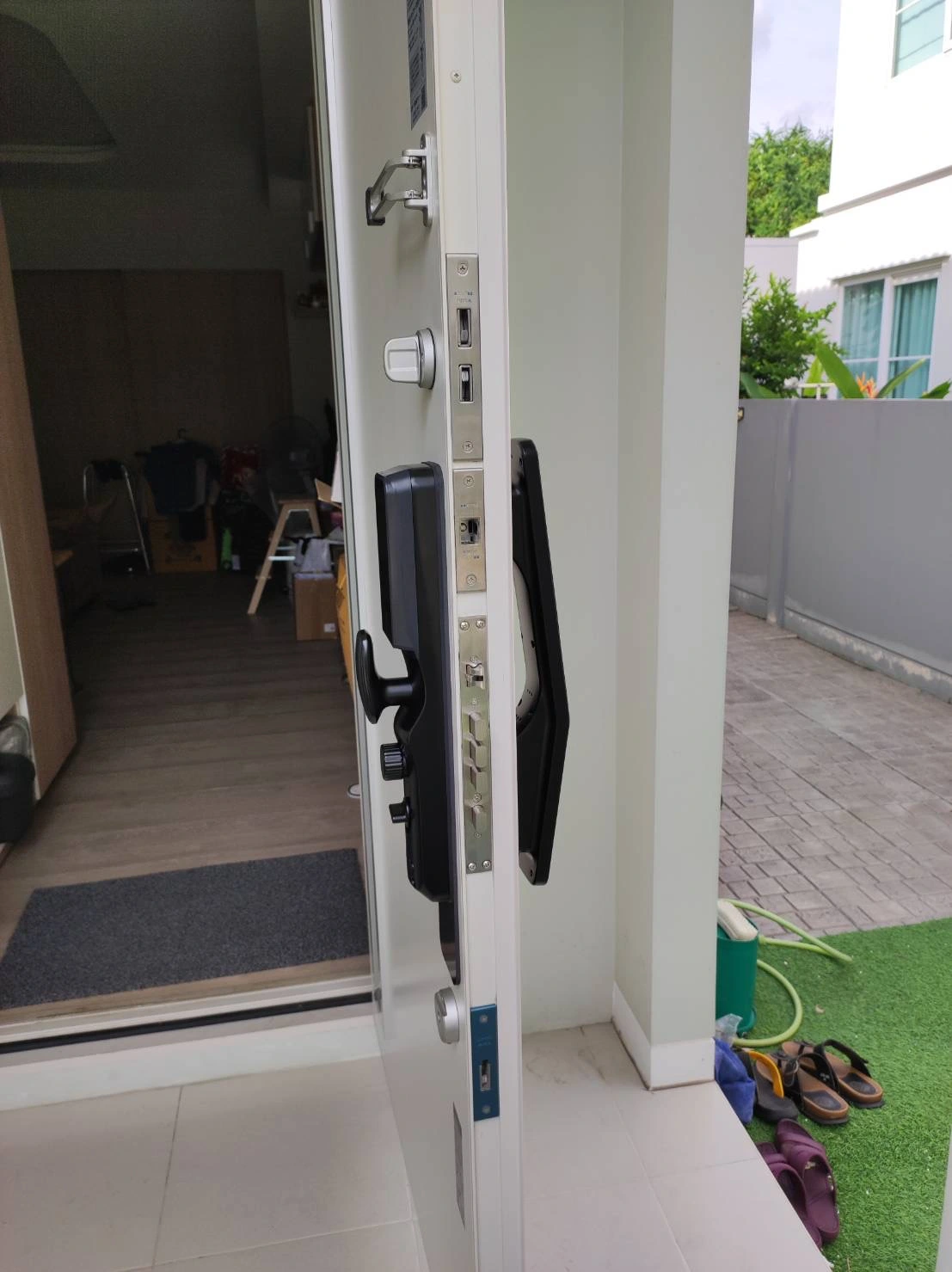 HL-tostem รีวิว digital door lock ประตู ดิจิตอล